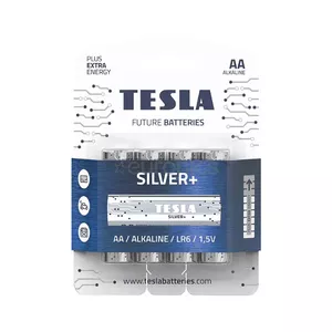 TESLA Batteries AA Silver+ LR06 4pcs