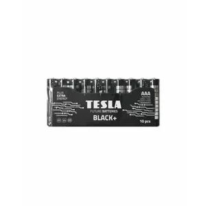 TESLA AAA (LR03) Alkaline Batteries Black — Pack of 10
