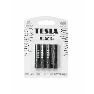 TESLA Batteries AAA Black+ LR03 4pcs