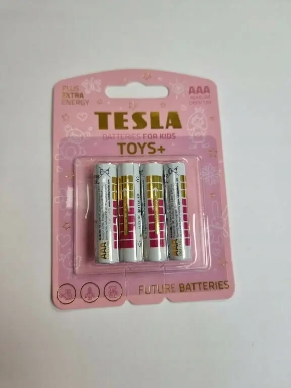 Akumulatori TESLA AAA (LR03) rotaļlietām —