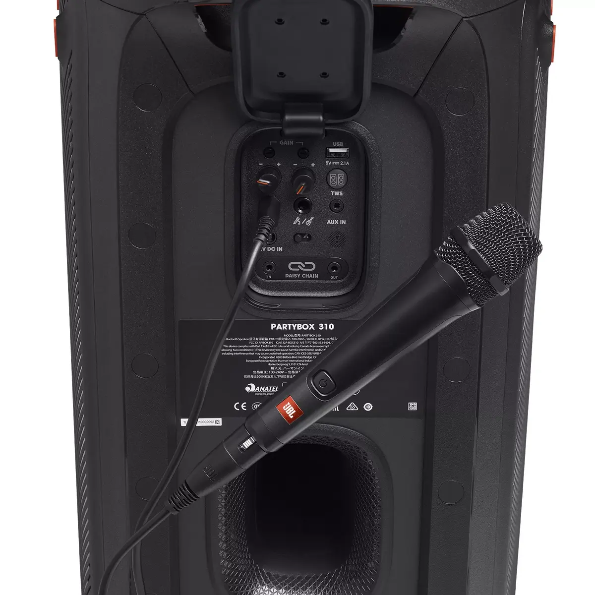 Karaoke mikrofons JBL PBM 100 Black Photo 4