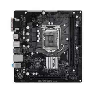 Asrock H470M-HDV Intel H470 LGA 1200 (Socket H5) mikro ATX