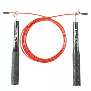 Hula rope HMS SK52 Red — 300 cm steel rope with 15 cm handles