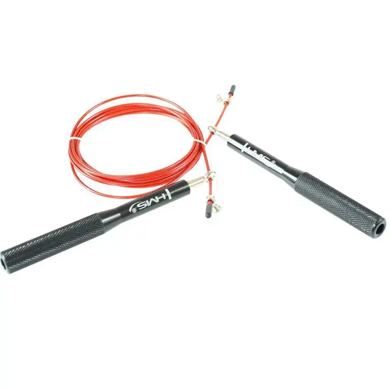 Jump rope HMS SK52 — 300 cm steel, red Photo 2