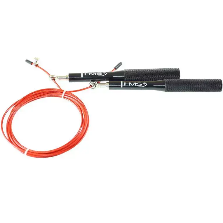 Jump rope HMS SK52 — 300 cm steel, red Photo 3