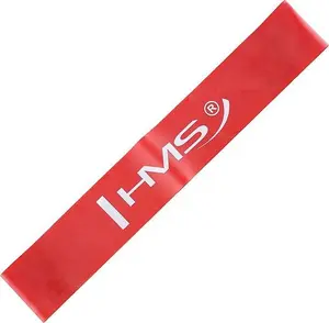 Exercise band HMS GU04 Rubber Red — 600 mm × 50 mm × 0.7 mm