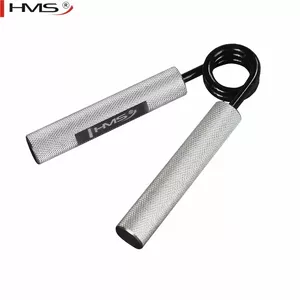HMS SC13 Aluminum Super-Touch Hand Gripper — adjustable hand resistance 45 kg, silver