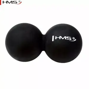 Massage double lacrosse ball HMS BLC02 for neck, shoulders, back, arms and legs