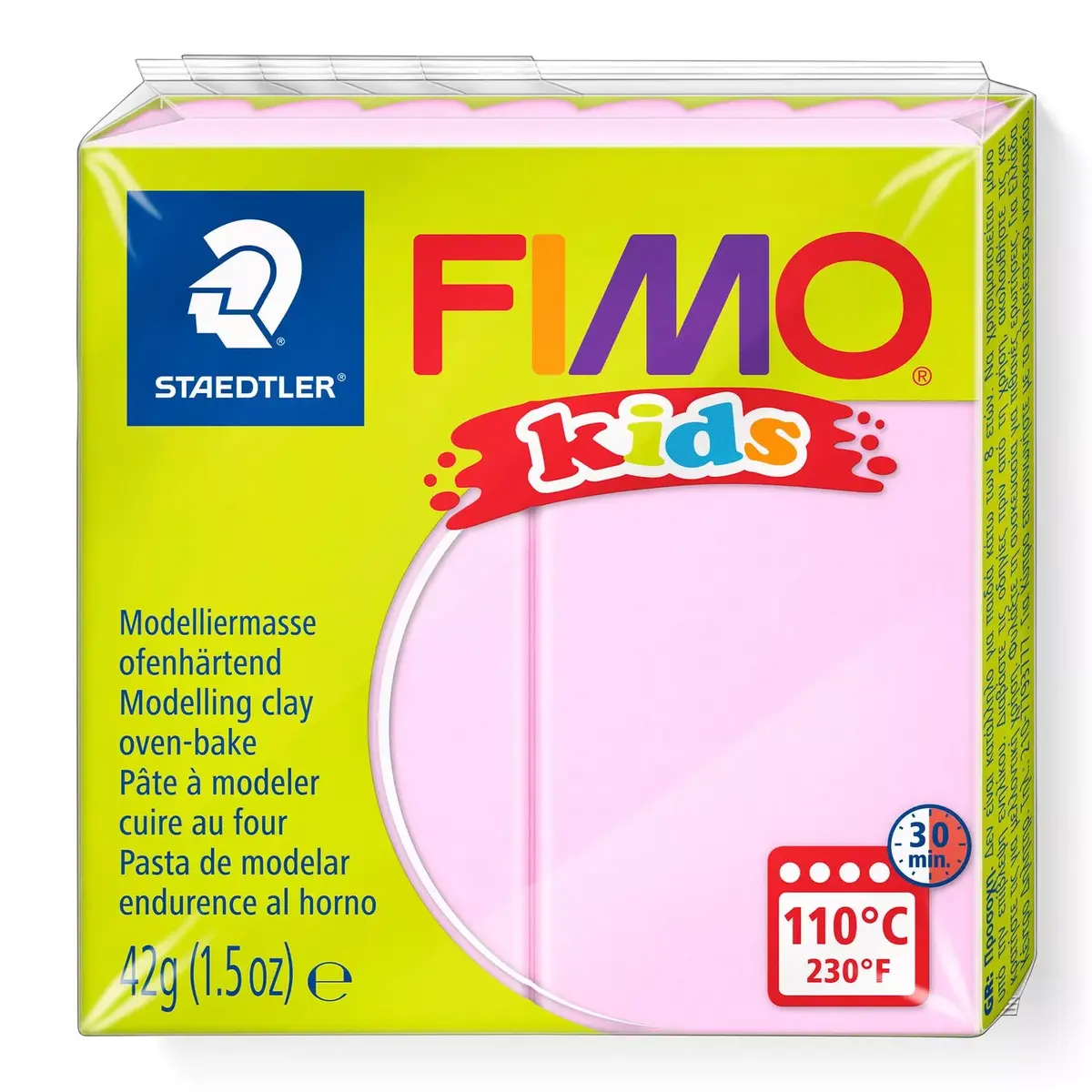 Modelēšanas māls Staedtler FIMO 8030 Rozā