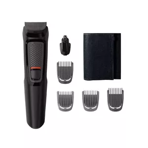 Philips MULTIGROOM Series 3000 6 в 1, 6 принадлежностей, самозатачивающиеся лезвия (сталь), лицо