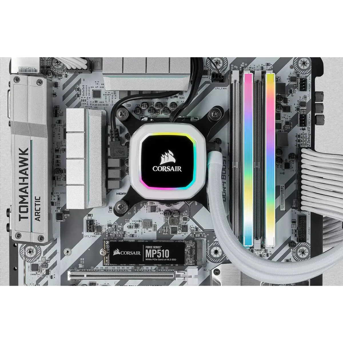 Atmiņas modulis Corsair 32GB CMH32GX4M2E3200C16W Photo 4
