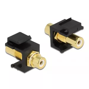 Модуль Keystone DeLOCK 86746 Плоский Черный RCA Разъем