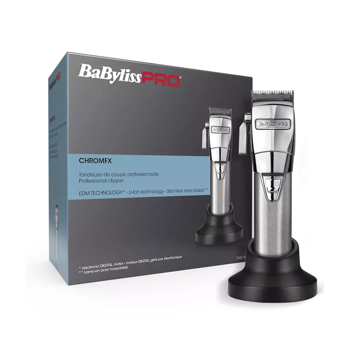 Bezvadu clipper BABYLISS CHROMFX FX8700E Photo 3
