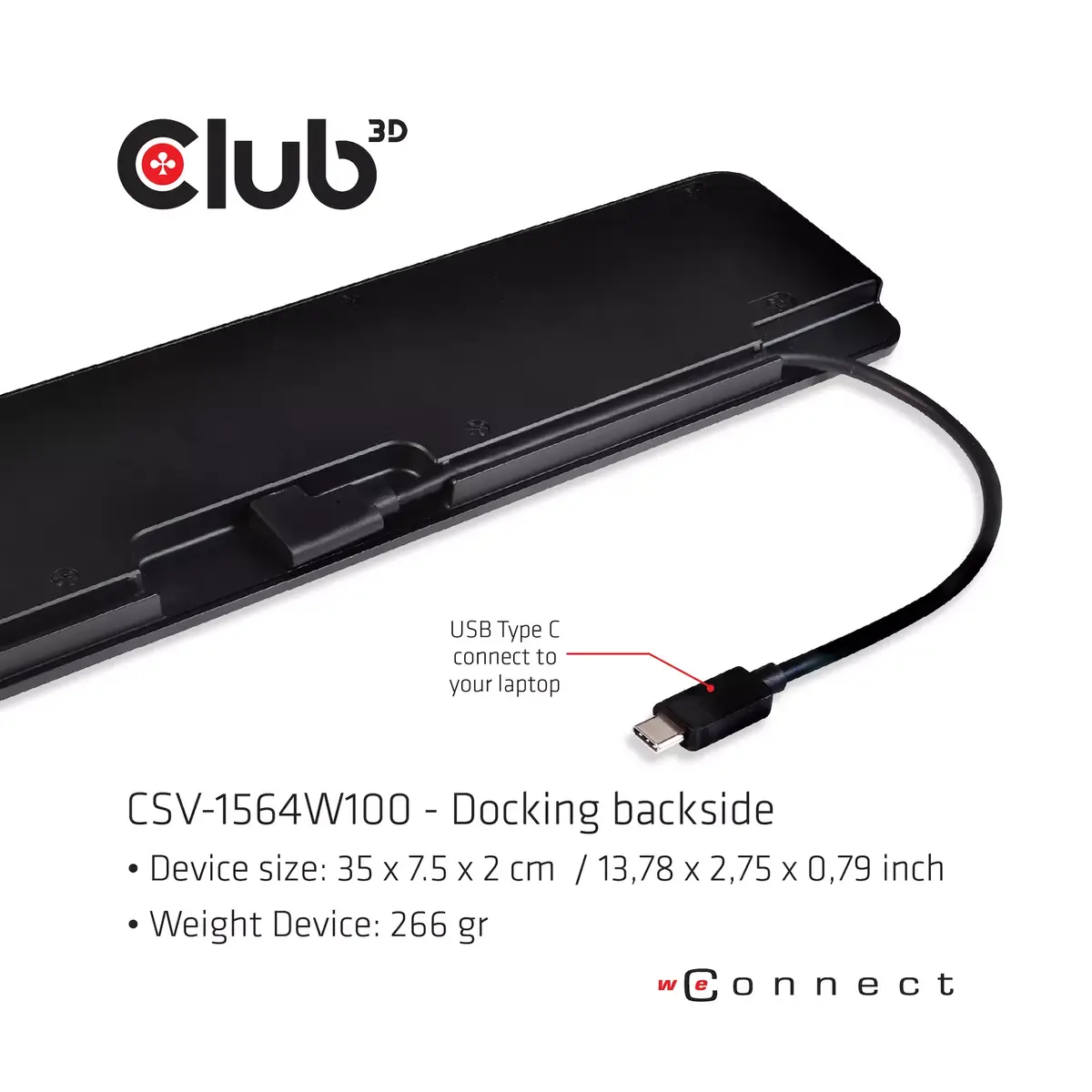 Док-станция CLUB3D USB Type C 3.2 Gen1 Photo 5