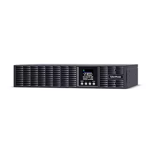 Neradajošā strāvas padeve CYBERPOWER OLS1500ERT2UA — 1.5 kVA (1350 W), tiešās konversijas, 8× C13 kontaktligzdas, 48 V akumulators, 2U rack/tower
