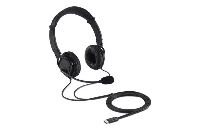 Austiņas Kensington USB-C Hi-Fi ar mikrofonu Photo 2