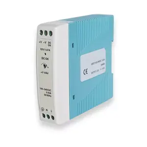 Power adapter TELTONIKA PR3PDNP0, indoor 20 W, input 100–240 V, 50–60 Hz, compact 22.5×90×100 mm, blue/white