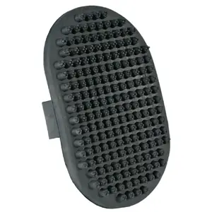 Comb for dogs Trixie 2333 — black, 90×130 mm, grooming brush/comb