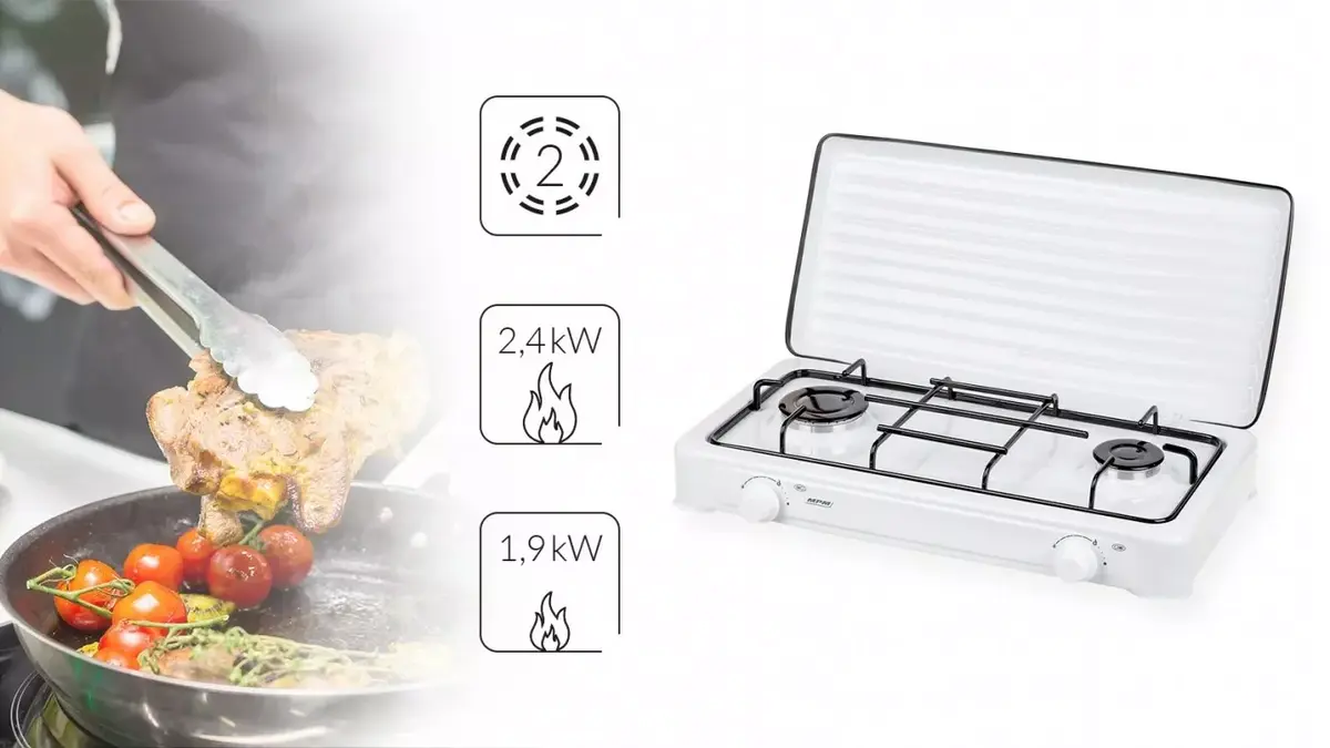 Gas stove MPM SMILE-KN-02/1K Photo 3