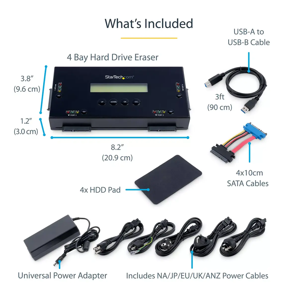 Disk drive eraser StarTech SATERASER4 Photo 8