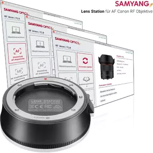 Samyang lens station for Canon RF