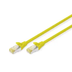 Network Cable Digitus CAT 6A S/FTP RJ-45 Cat6a 15m Yellow