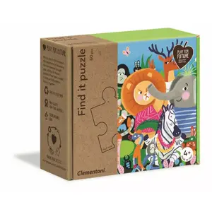 Clementoni Puzzle Find it Spring — handheld seek-and-find game Photo 1