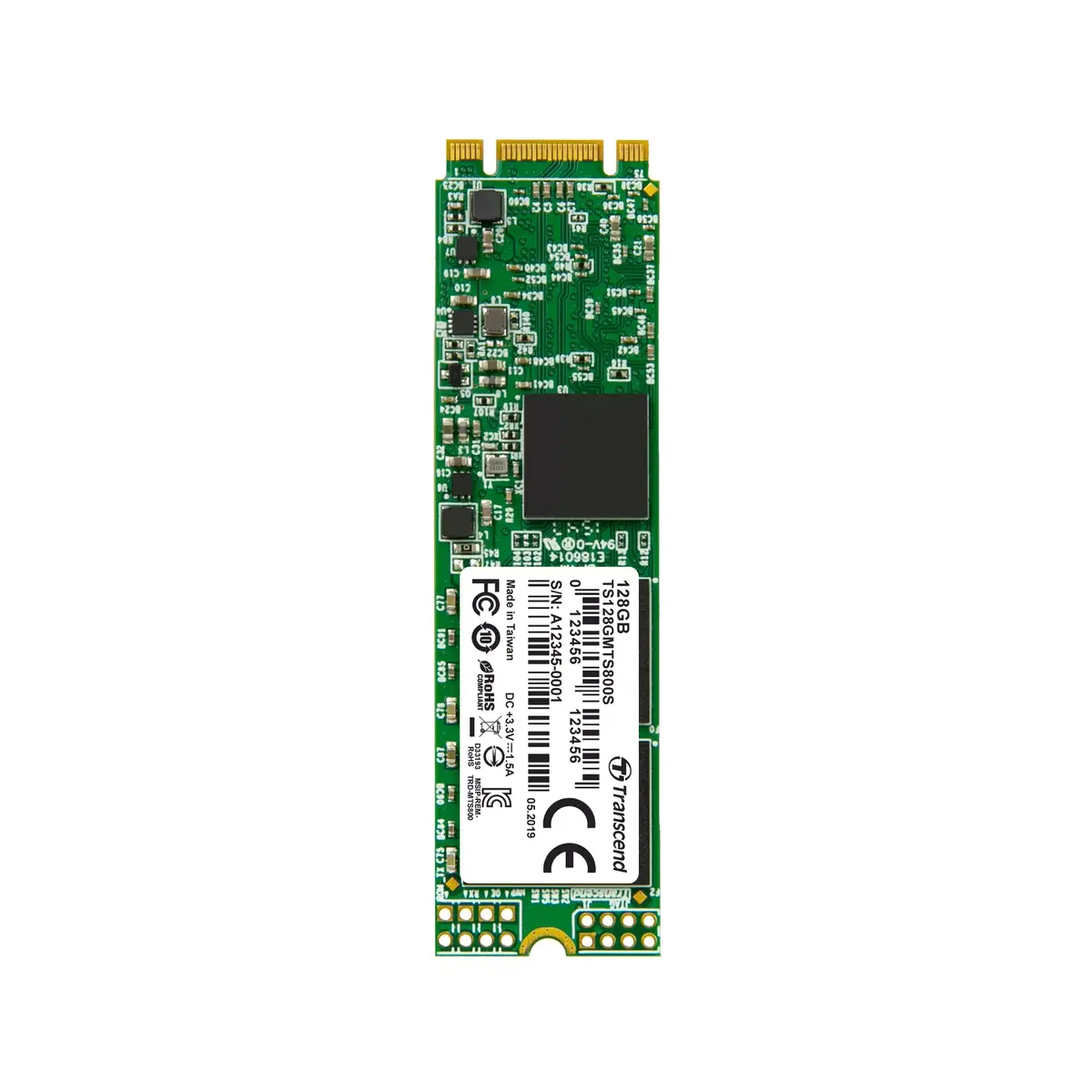 SSD diskdziņš Transcend 128GB TS128GMTS800S Photo 2