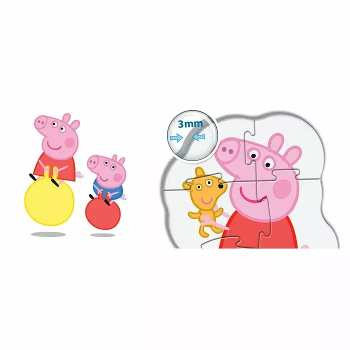 Puzle Clementoni Supercolor 20829 — 3 gab. Peppa Pig Photo 3