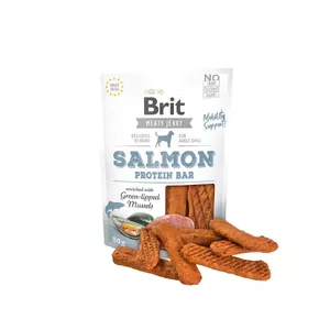 Dog Snacks Brit Jerky Snack Salmon 80 g Sugar Free