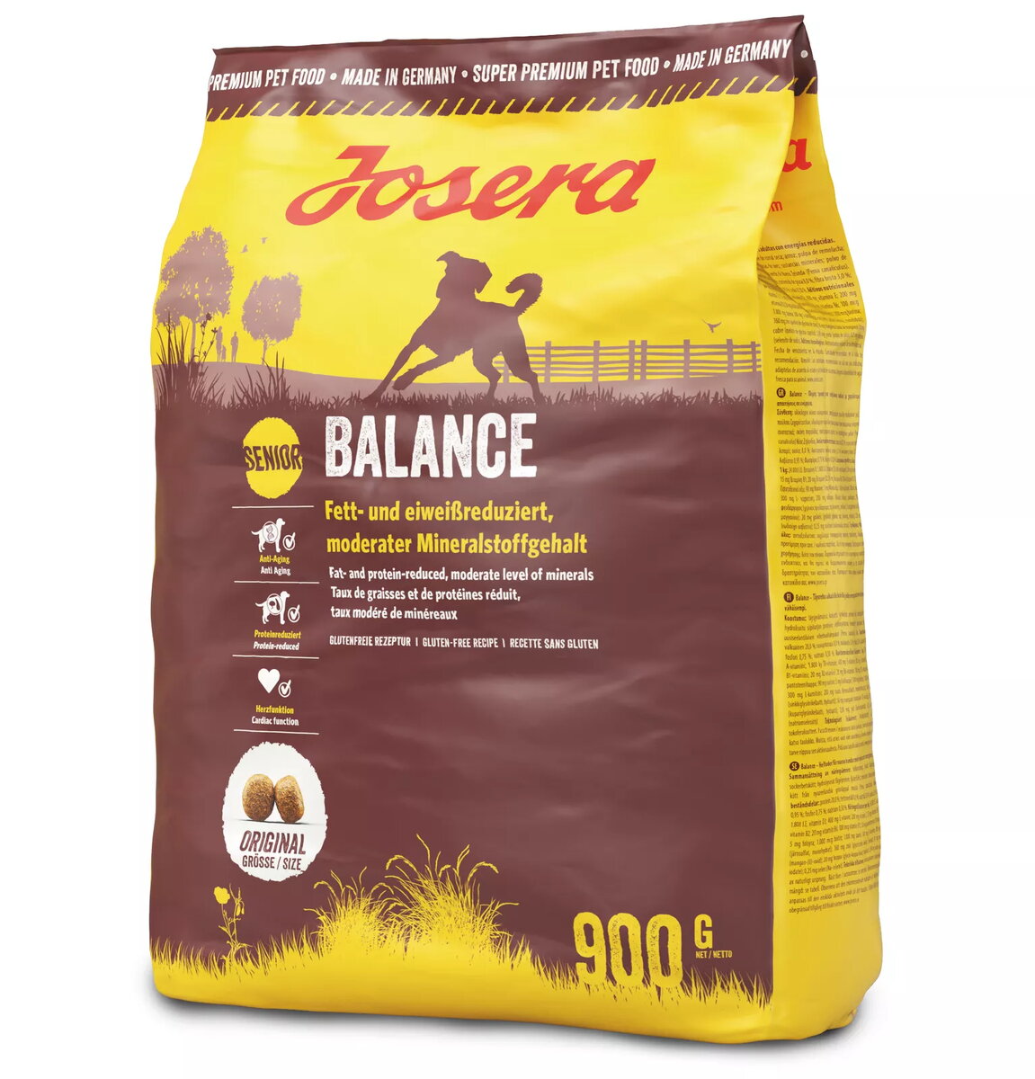 Gados vecāku mājdzīvnieku barība Josera Balance
