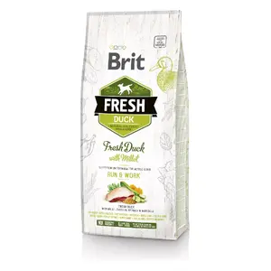 Сухой корм для собак Brit Fresh RUN & WORK 2.5 кг — Взрослым, Утка