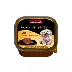 Влажный корм для собак Animonda Vom Feinsten Beef Potato Adult 150 г — для взрослых, влажность 81%, белок 10,5%