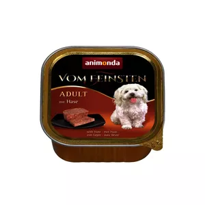 Влажный корм для собак animonda ANIMONDA Vom Feinsten WITH RABBIT Beef Pork Rabbit Adult 150 г, без зерна, для мини пород