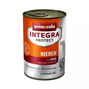 Влажный корм для собак animonda Integra Protect Nieren Beef 400 г — поддержка почек, взрослая, говядина