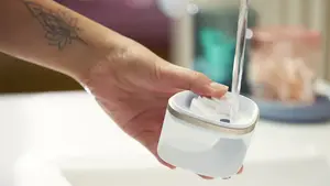 120 ml noņemama ūdens tvertne ērtai uzpildīšanai
