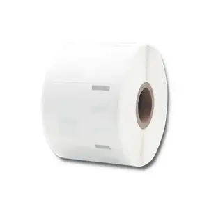 Self-adhesive printer labels QOLTEC 50235 — white, 5.7 × 3.2 cm, 1000 pcs