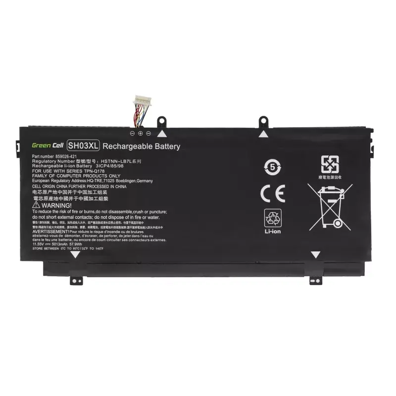 Аккумулятор Green Cell HP147 Spectre x360 Photo 2