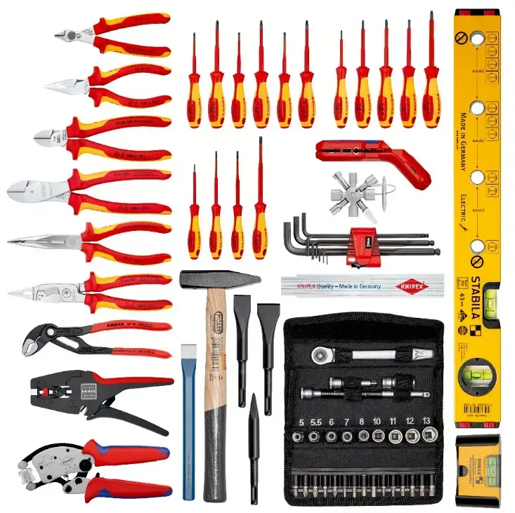 Knipex 00 21 06 — mehāniķa instrumentu komplekts, 68 gab. Photo 2