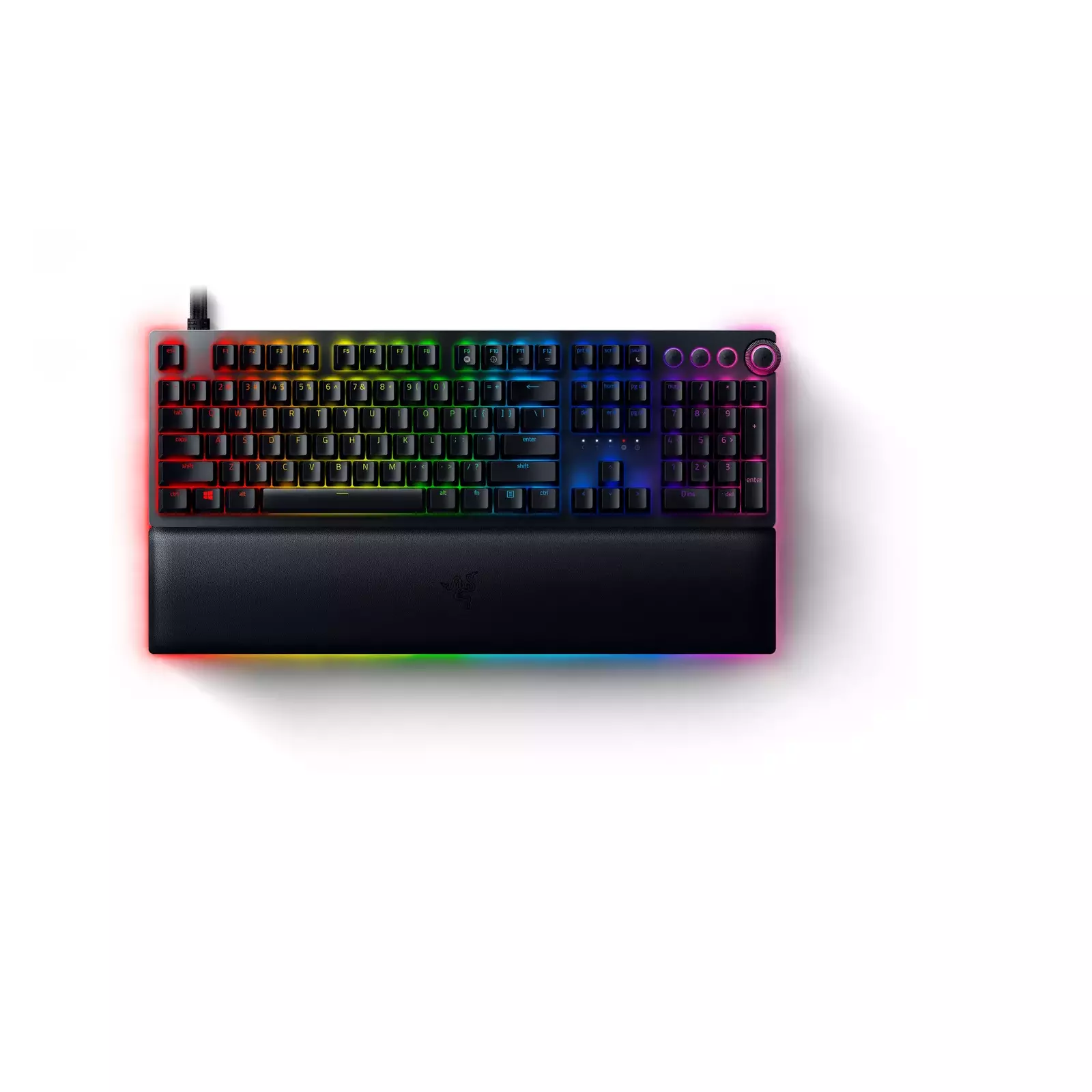 Razer Huntsman V2 Analog - Keyboard - backlit - USB, USB-C - key switch:  Razer Analog Optical Switches 