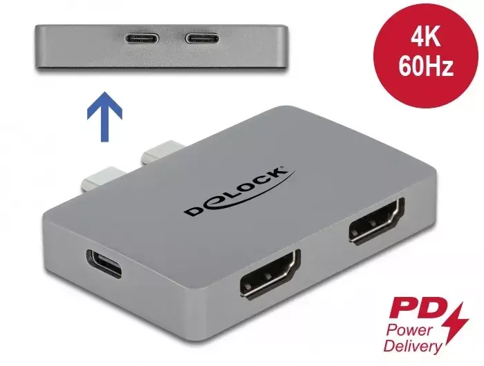 Dual HDMI Adapter DeLOCK 64123 Photo 2
