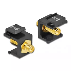 Модуль Keystone RP-SMA female черный DeLOCK 86865
