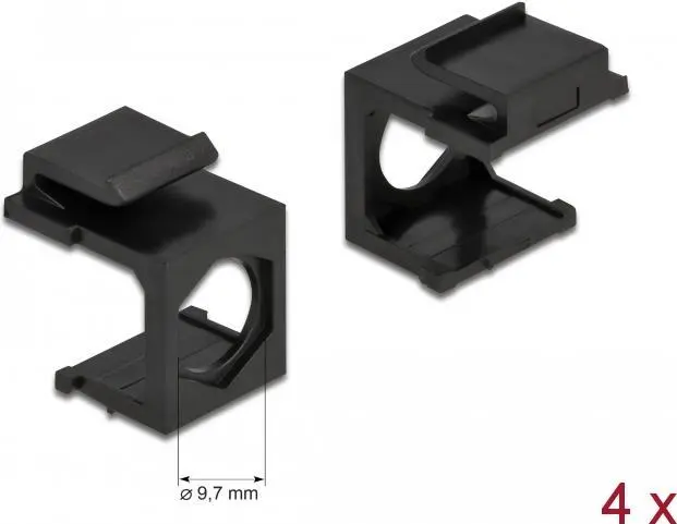 Keystone vāks DeLOCK 86739 melns 9