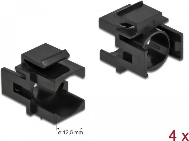 Keystone vāks DeLOCK 86738 melns 12