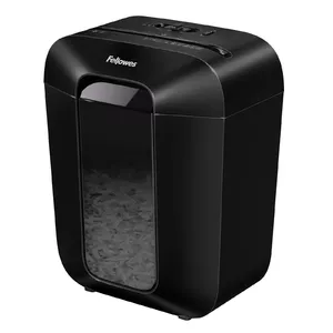 Fellowes Powershred LX45 papīra smalcinātājs Krusteniskā smalcināšana Melns