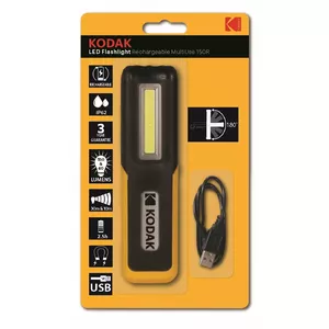 Фонарь Kodak LED Multiuse 150R USB – перезаряжаемый светодиодный фонарик, модель 30419490