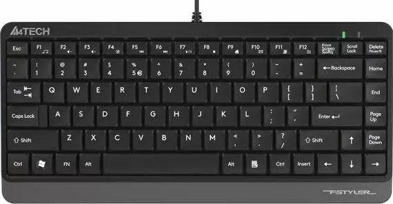 A4Tech FStyler FK11 Grey wired USB keyboard Photo 2