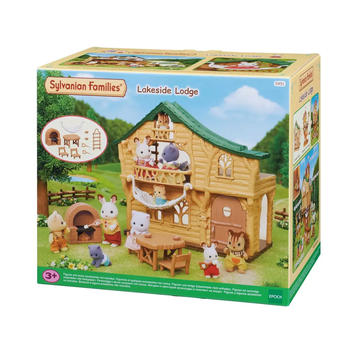 Rotaļlietu komplekts Sylvanian Families Lakeside Lodge Photo 2