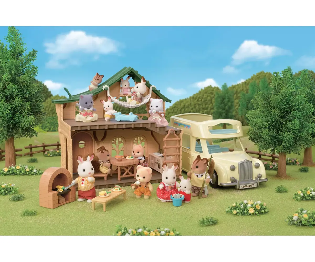 Rotaļlietu komplekts Sylvanian Families Lakeside Lodge Photo 13