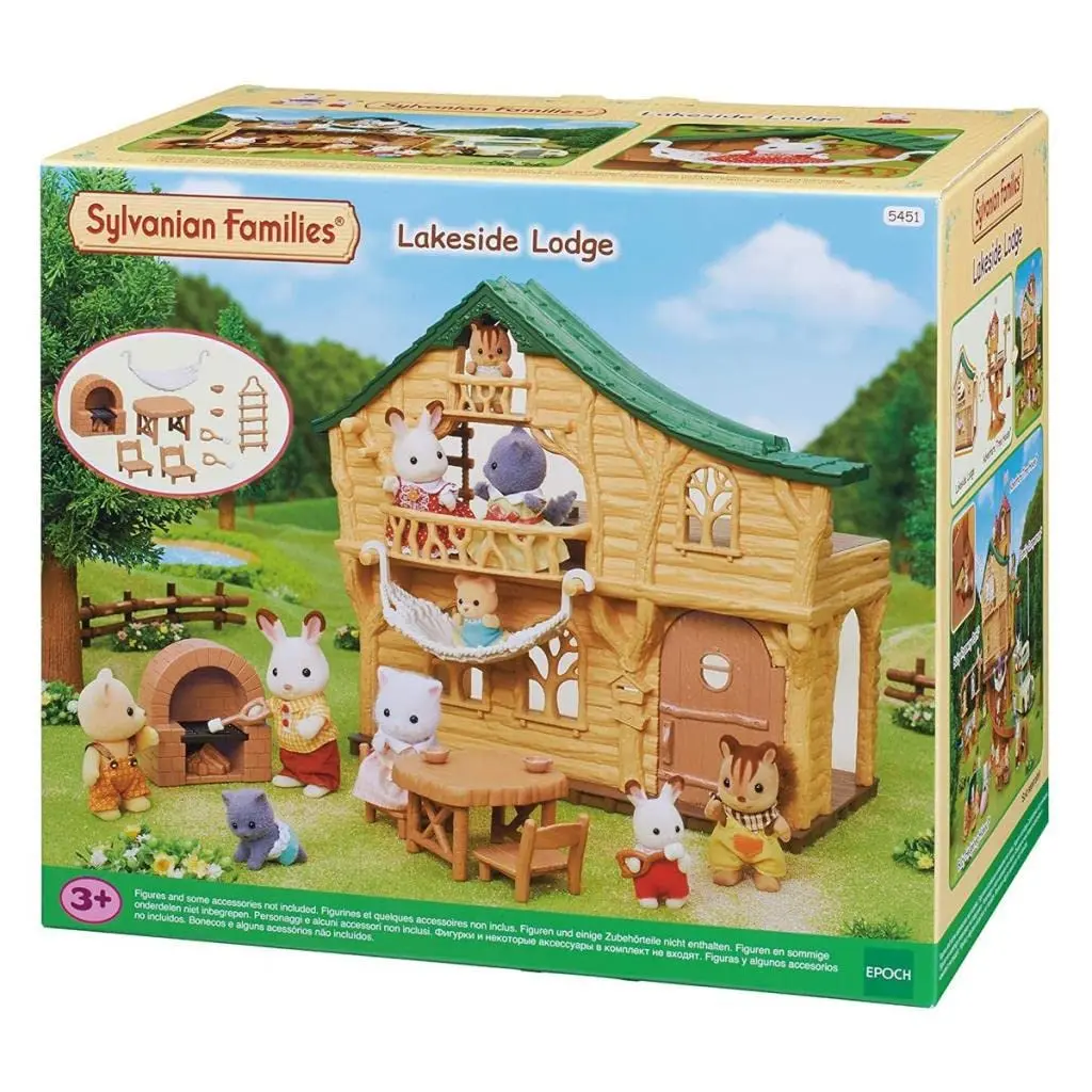 Rotaļlietu komplekts Sylvanian Families Lakeside Lodge